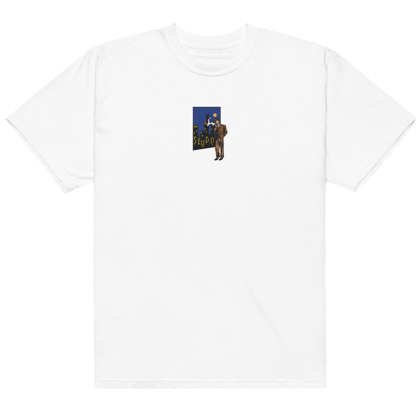 "City Detective" T Shirt - White