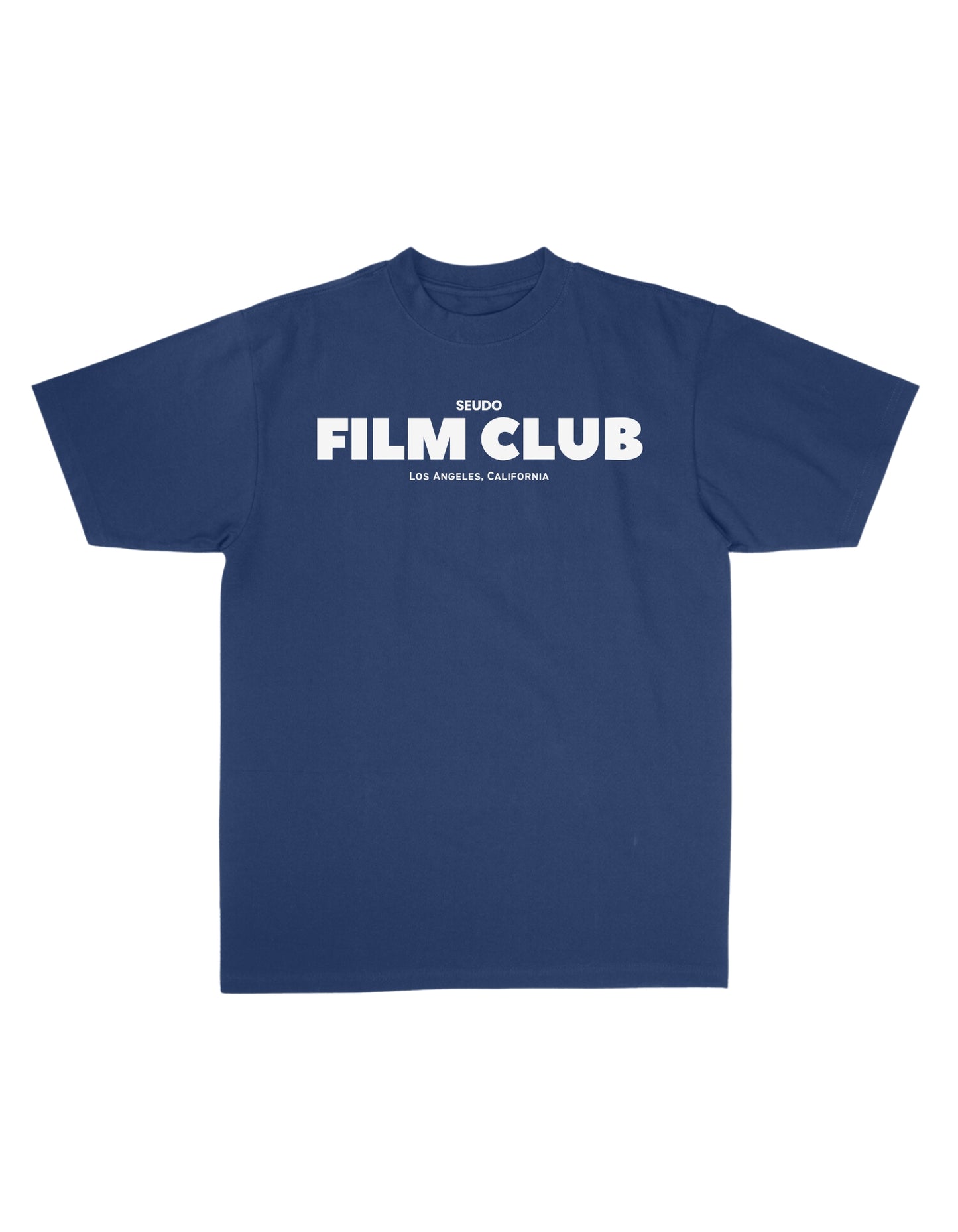"Seudo Film Club" T Shirt - Midnight Navy