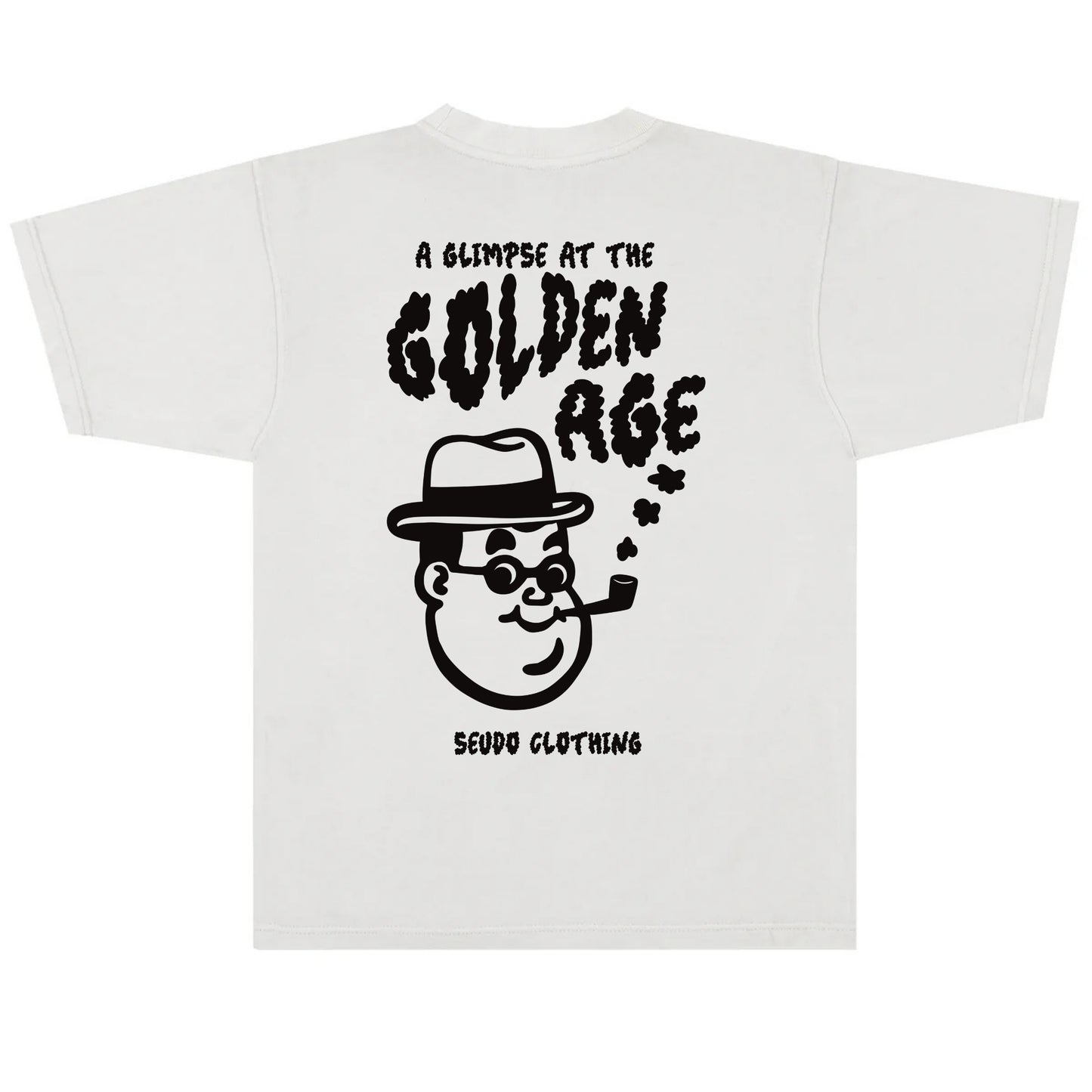 "Smoking Detective" T Shirt - Ash