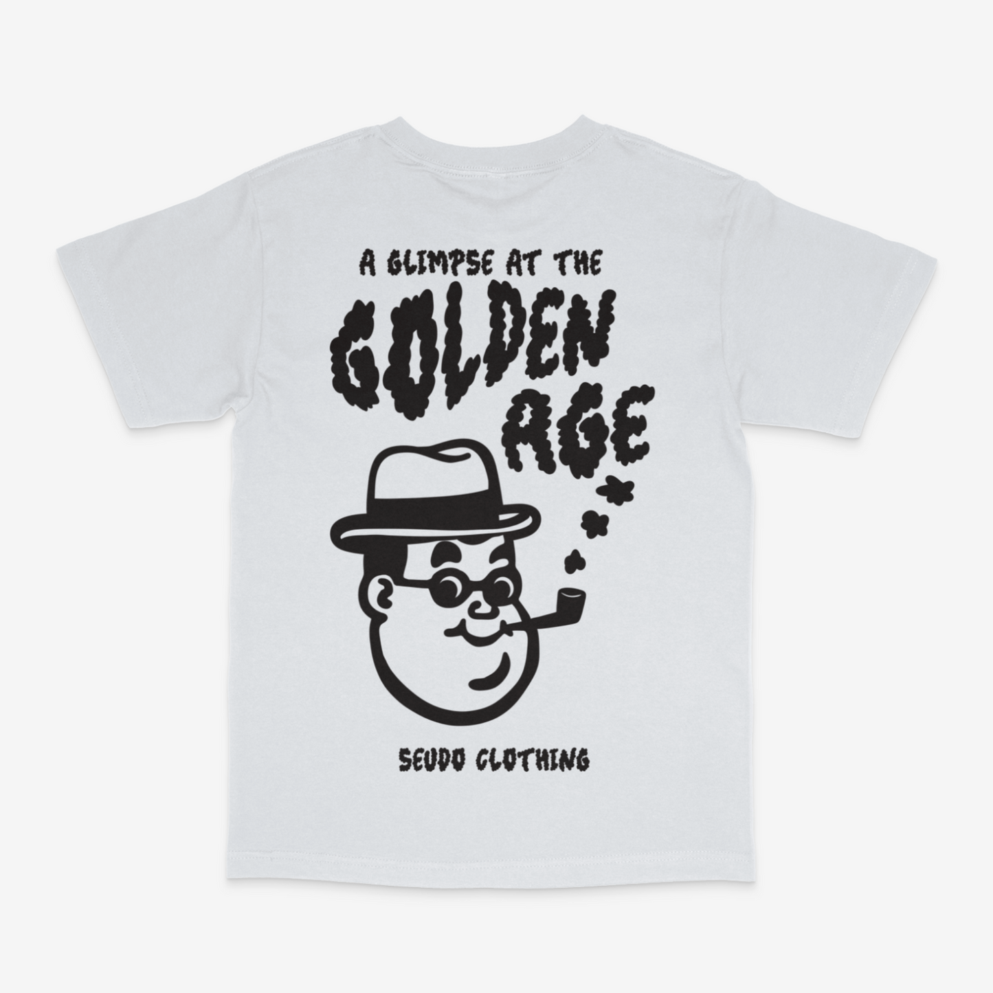 "Smoking Detective" T Shirt - Ash