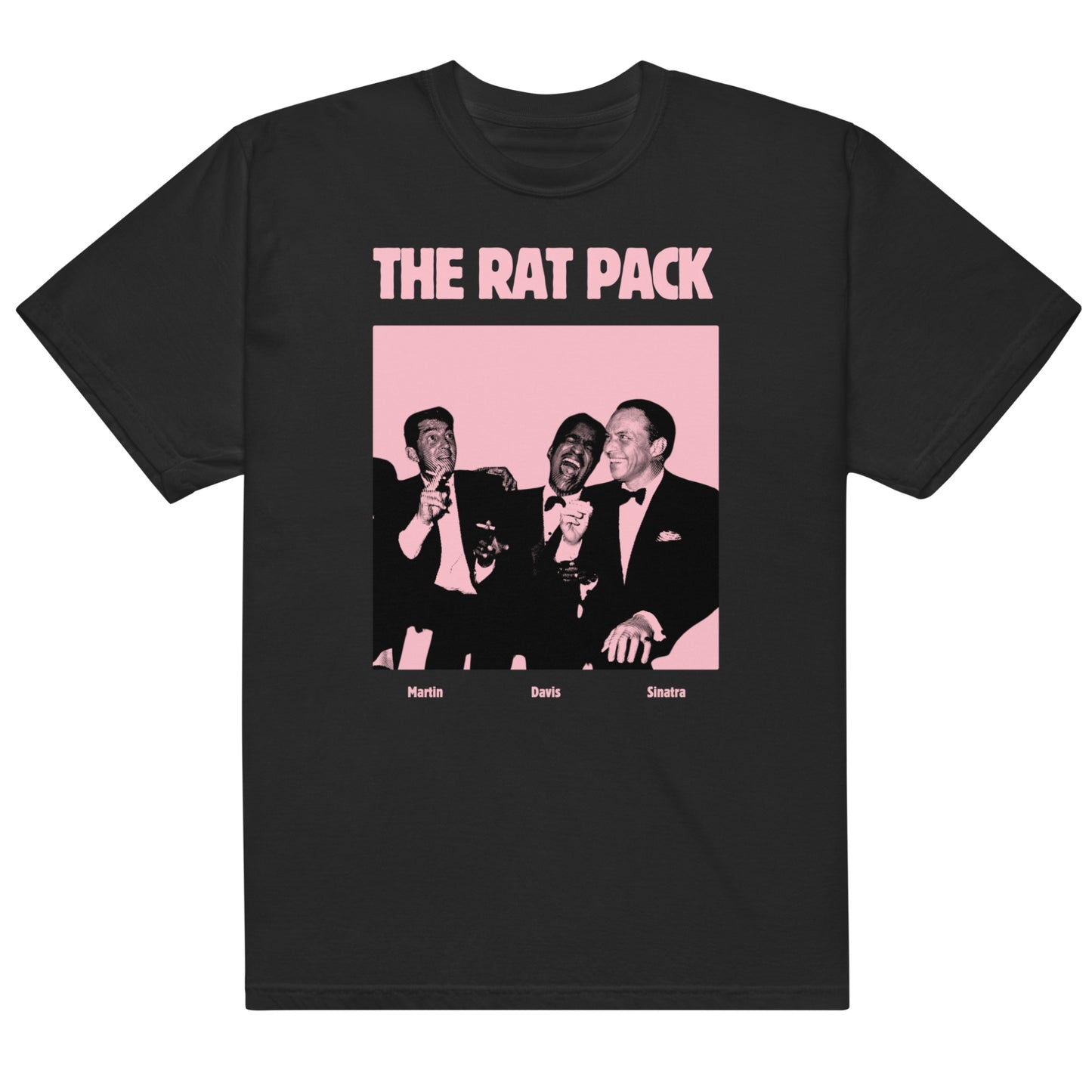 "The Rat Pack" T Shirt - Black