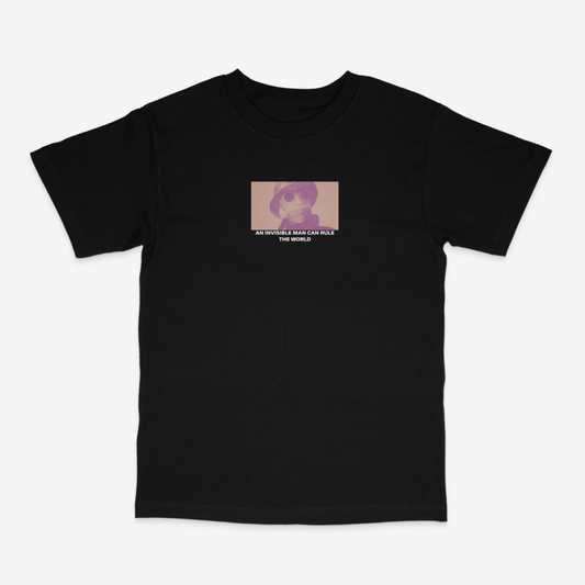 "Invisible Man" T Shirt - Black