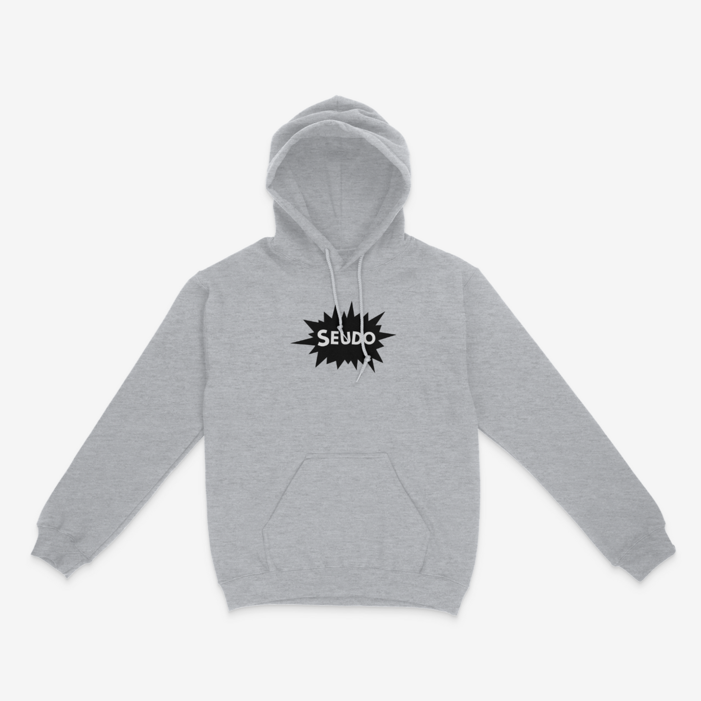 "Bang" Lightweight Hoodie - Grey