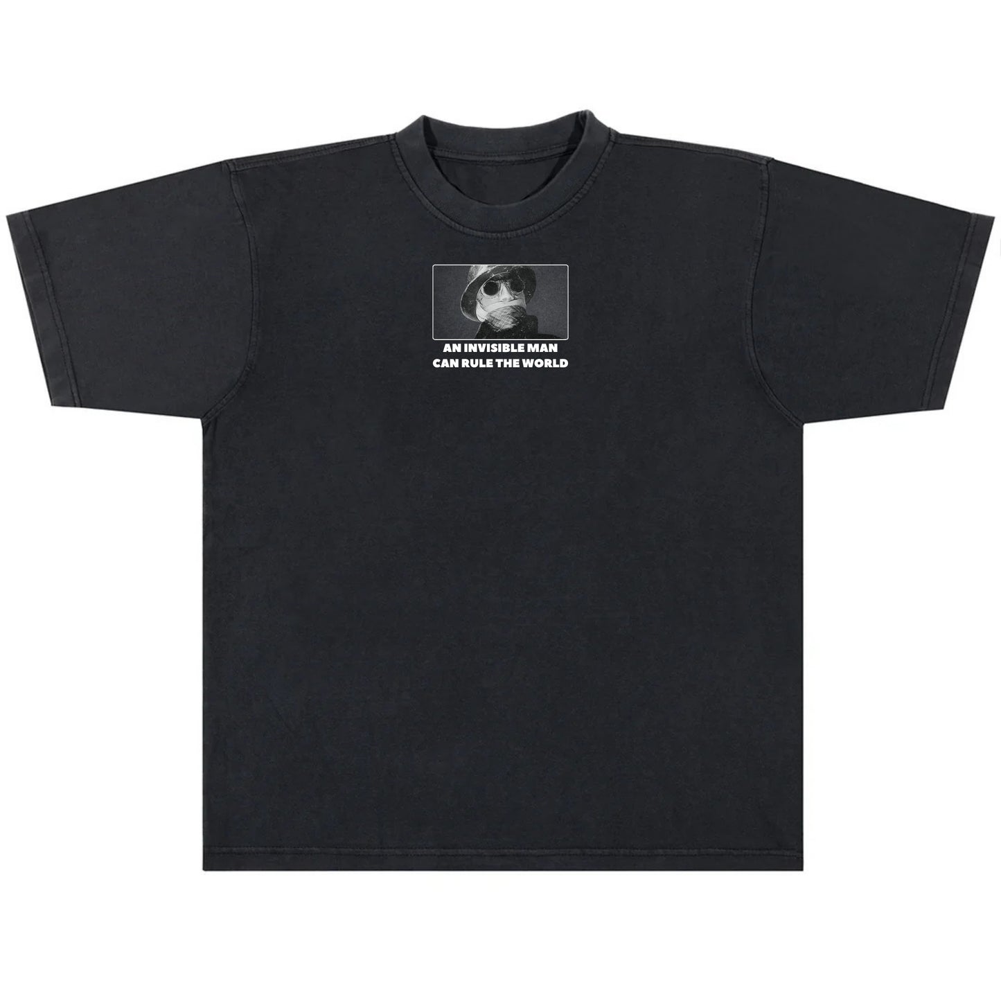 "Invisible Man" T Shirt - Black