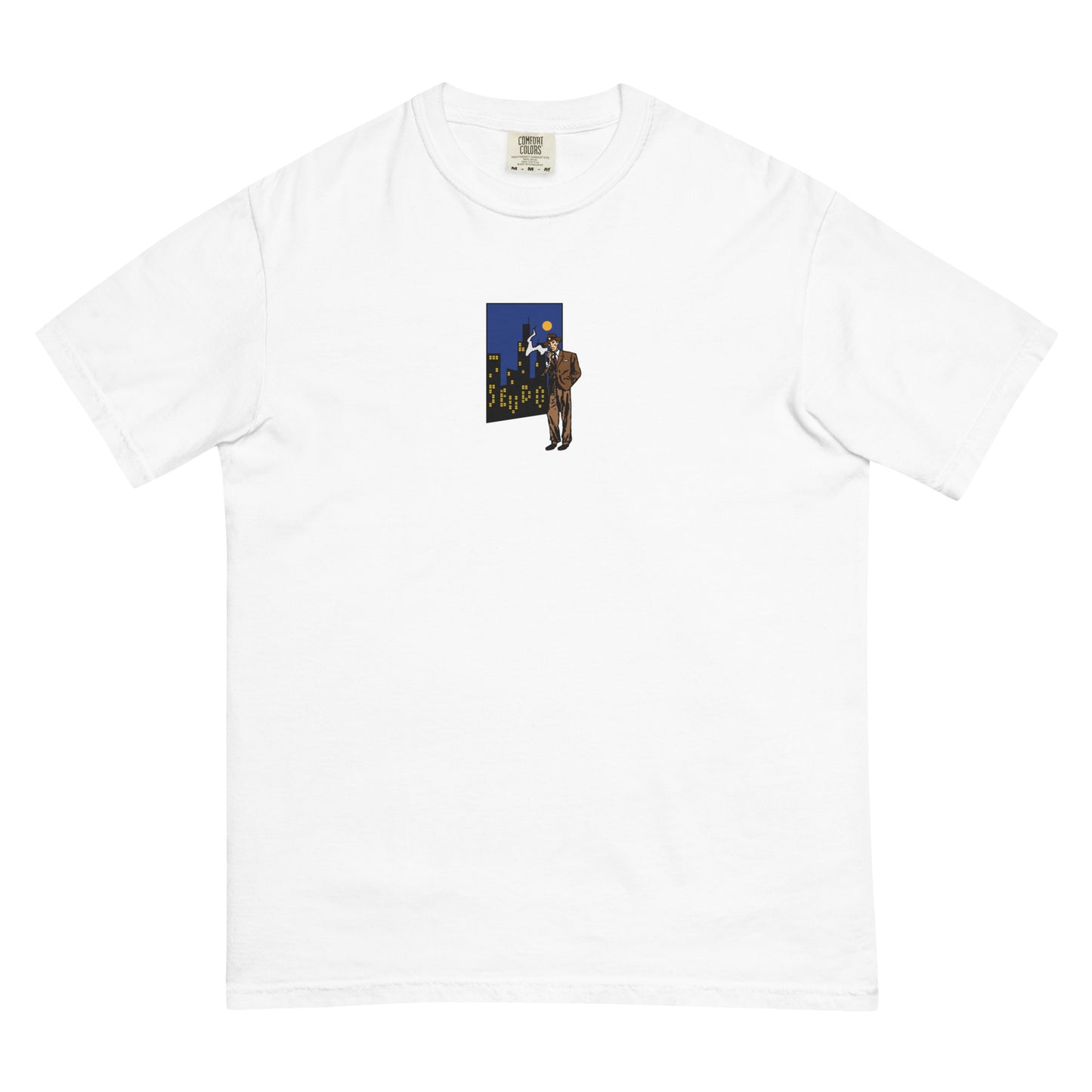 "City Detective" T Shirt - White